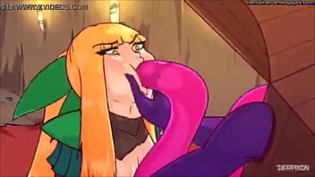 Hentai girls get caught and ravaged