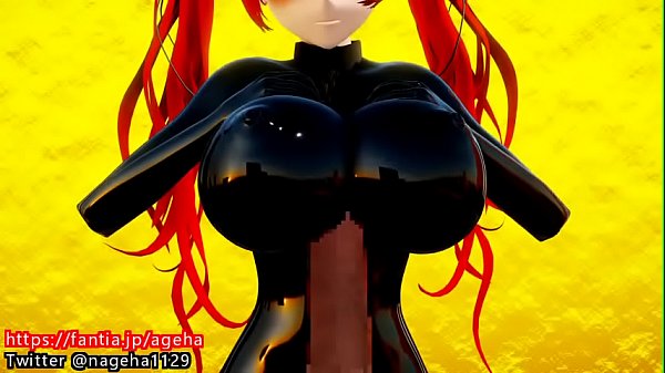 titjob & cowgirl big tits girl 3d hentai