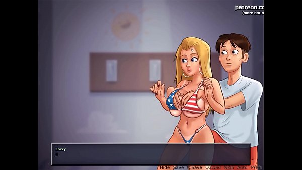 Hot blonde teen fantastic boobs massage l My sexiest gameplay moments l Summertime Saga[v0.18.2] l Part #14