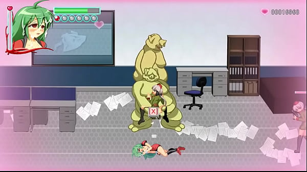 Pretty girls having sex with aliens men and monsters in she ill server hentai game