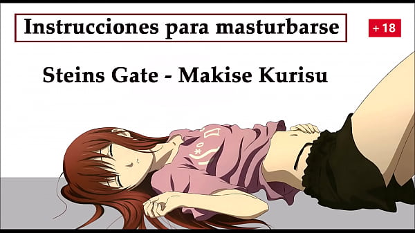 JOI hentai en español con Kurisu de Steins Gate, un experimento especial.