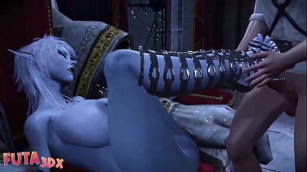 Futa3dx – Futanari Elf Frost Queen Makes Her Man Toy Fuck Her Hard