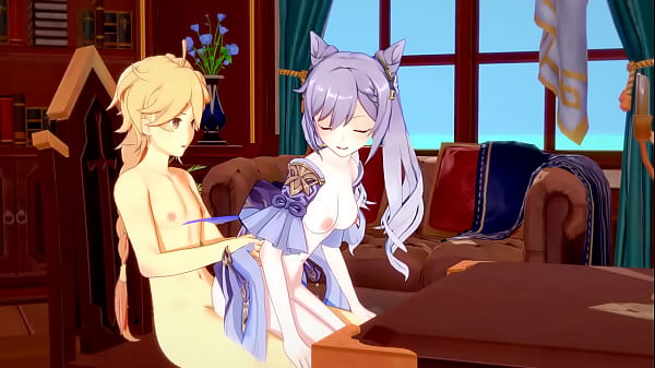 Genshin Impact Hentai – Aether x Ganyu Blowjob and fucked – Japanese Asian Manga Anime Game Porn