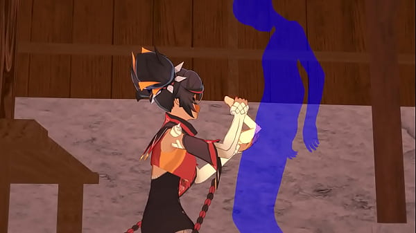 Genshin Impact Hentai – Xinyan Handjob and blowjob – Japanese Asian Manga Anime Film Game Porn