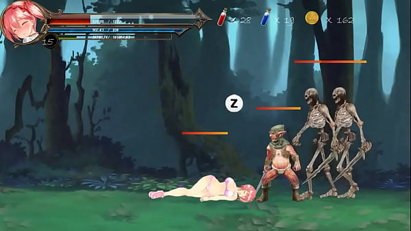 Cute lady in sex with monsters men in fighting gl sakura new hentai gameplay