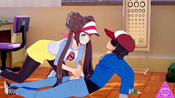 Parodia Rosa (Mei) ash pokemon gioco hentai di sesso uncensored Japanese Asian Manga Anime Game KK..TR3DS..PART1