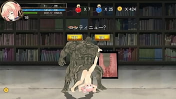 Pretty college woman has sex with big monsters men in fighting gl mei erotic hentai ryona game