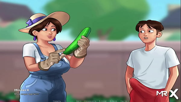 SummertimeSaga – Big Cucumber Fucks Mature In The Kitchen E1 # 84