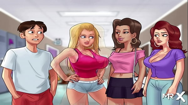 SummertimeSaga – They’re Looking For Homework Checks, Tits Play E1 # 11